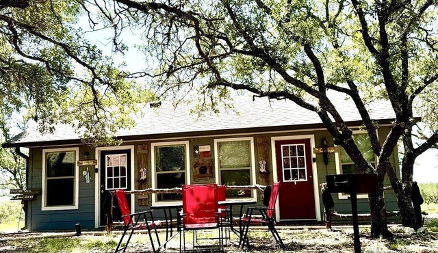 Rustic Hill Country Cabin with Milky Way Stargazing & Wildlife Views near Mountain Home, TX in Mountain Home
