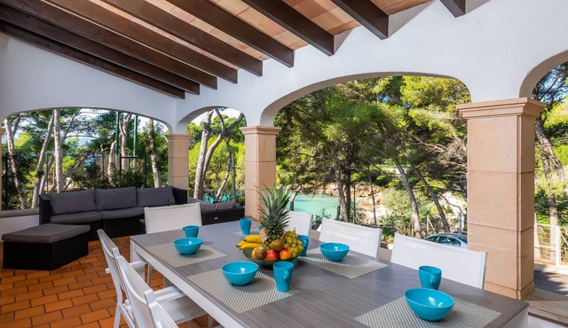 Spacious Villa “Casa de Cala Gat” with Sea View, Mountain View, Wi-Fi, Garden & Terrace; Parking Available in Capdepera