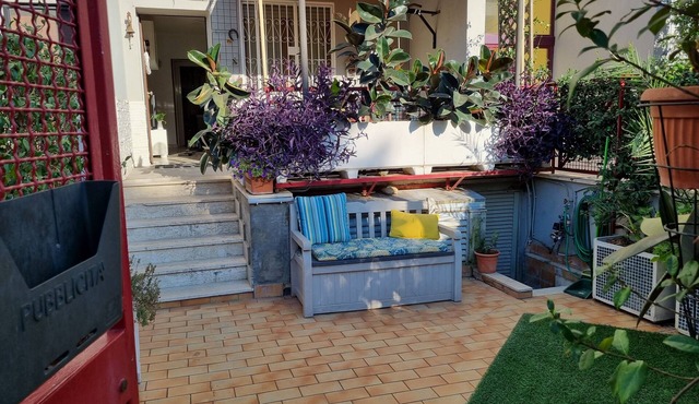 Spatious two bedrooms apartment with patio and covered parking