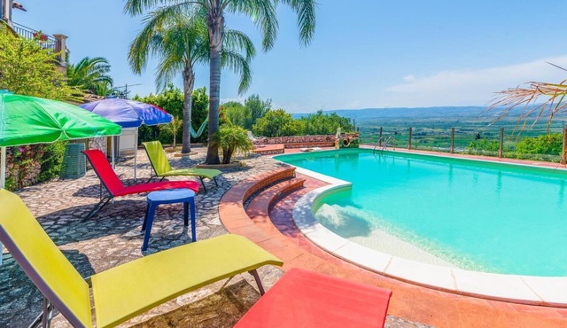 Vacation home, between Catania and Syracuse, loft in open space