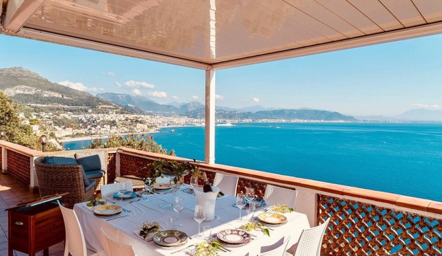 Villa 'Fuenti Bay' with Sea View, Wi-Fi and Air Conditioning