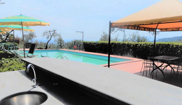 Villa Le Fonti - Unique panoramic view amd privacy with swimming pool