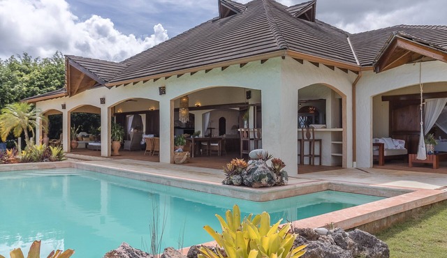 Villa with exceptional view and private pool in Las Terrenas