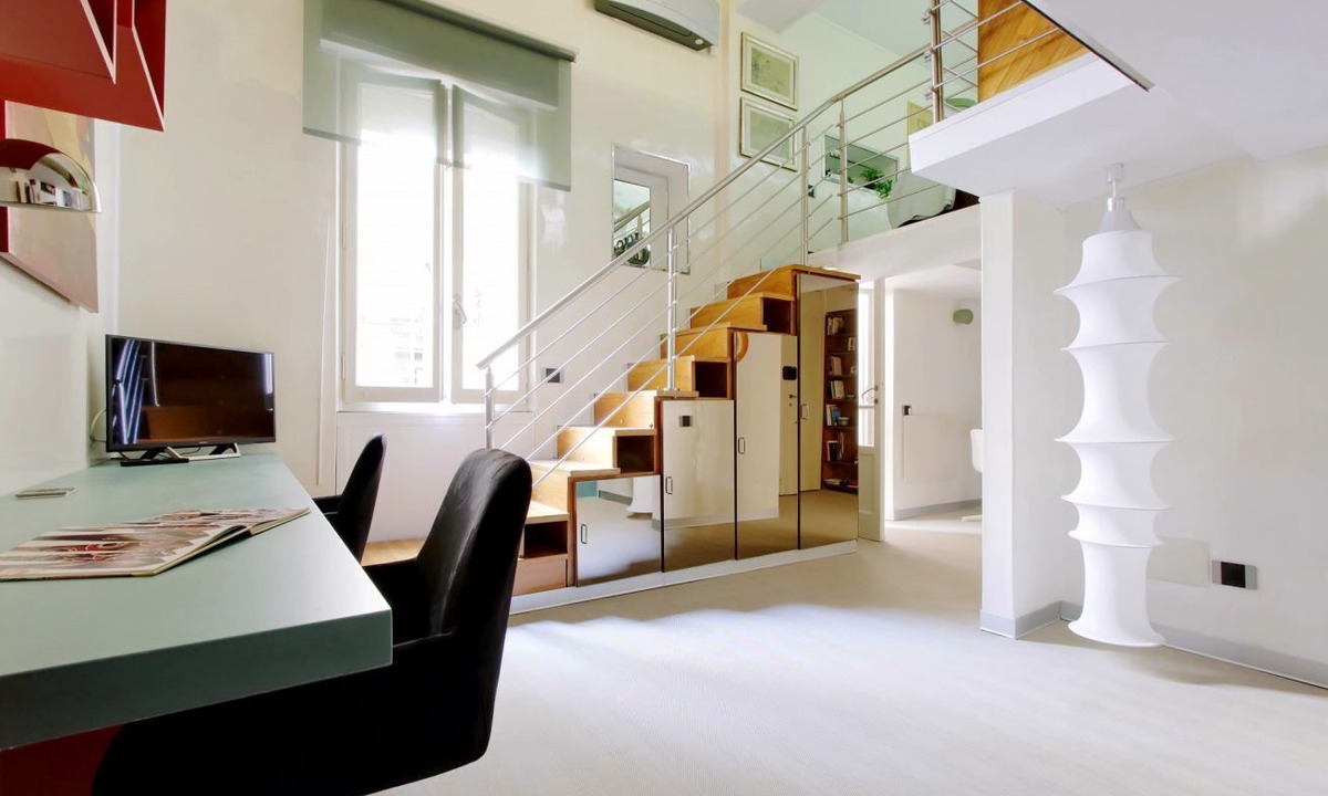 Rione IV Campo Marzio Apartment | MARGUTTA LOFT FOR SMART WORKER