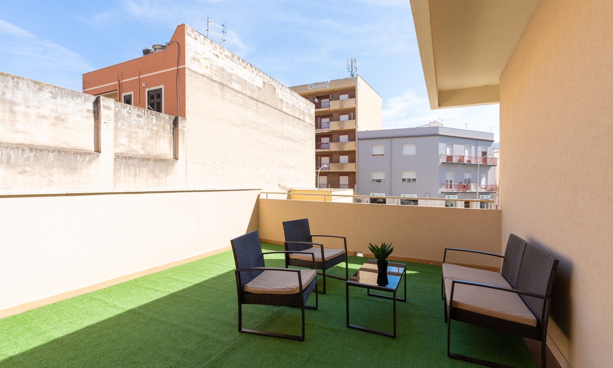 Trapani Apartment | Apartment 'Capitan Trinchetto Agave' with Mountain View, Private Terrace and Wi-Fi