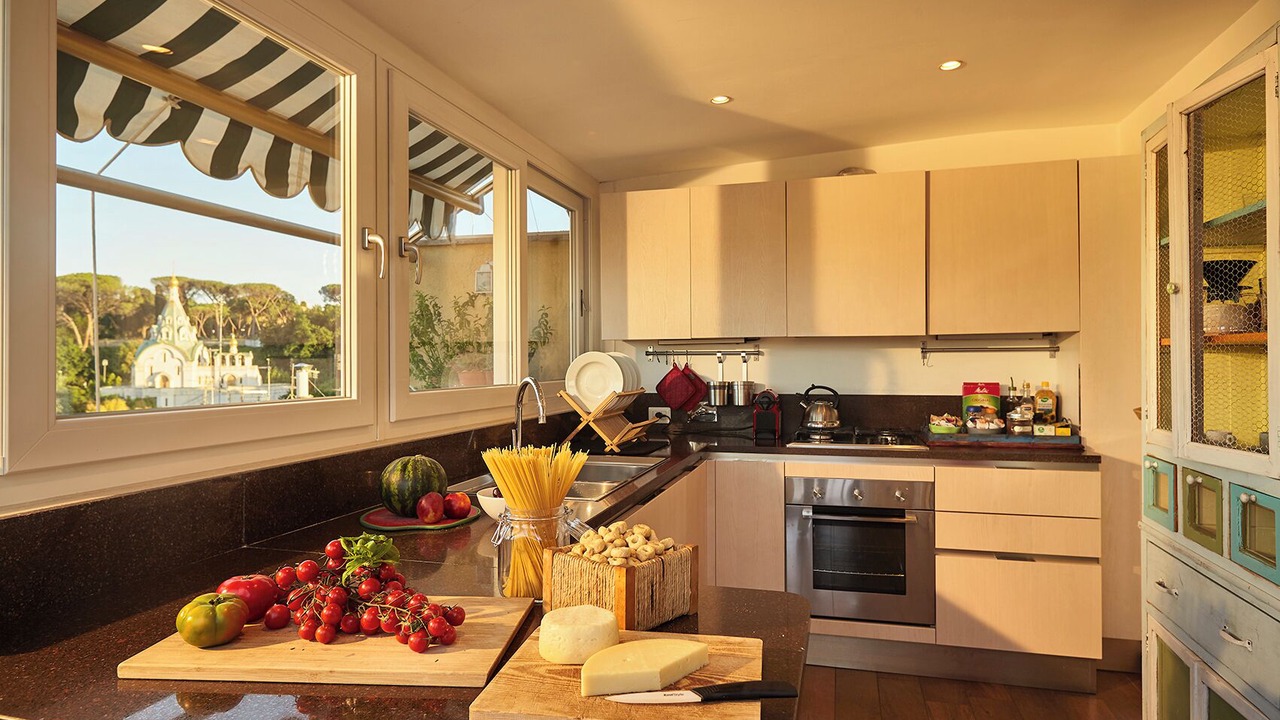 Photo of Kitchen in Quartiere XIII Aurelio