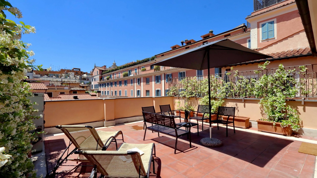 Photo of Patio Balcony in Rione IV Campo Marzio