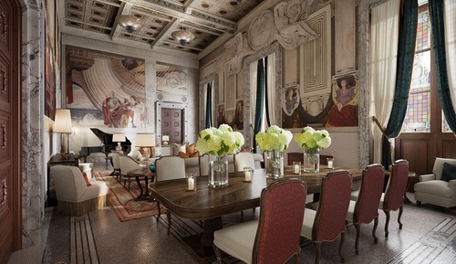 Suite, 1 King Bed (Theodoli Heritage)