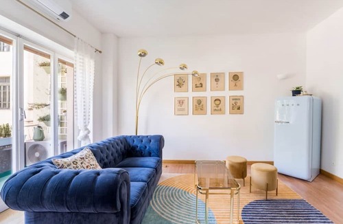 Parioli Apartment | Flaminio Blues, Cozy Flat Near Piazza del Popolo