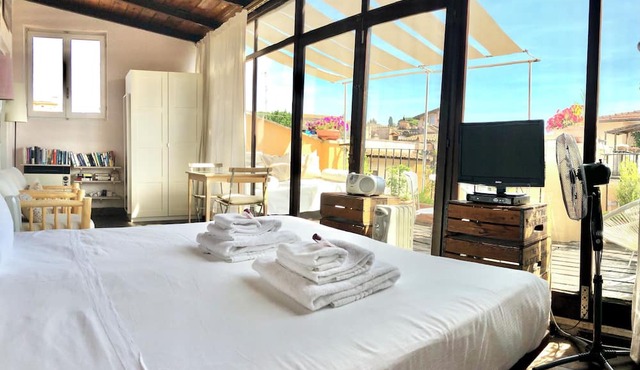 Artistic Loft, Terrace with a spectacular view of Trastevere!